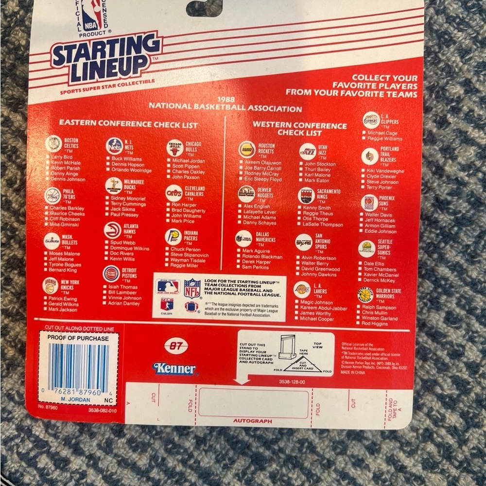Starting lineup superstar collectible rare 1988 - Picture 3 of 6